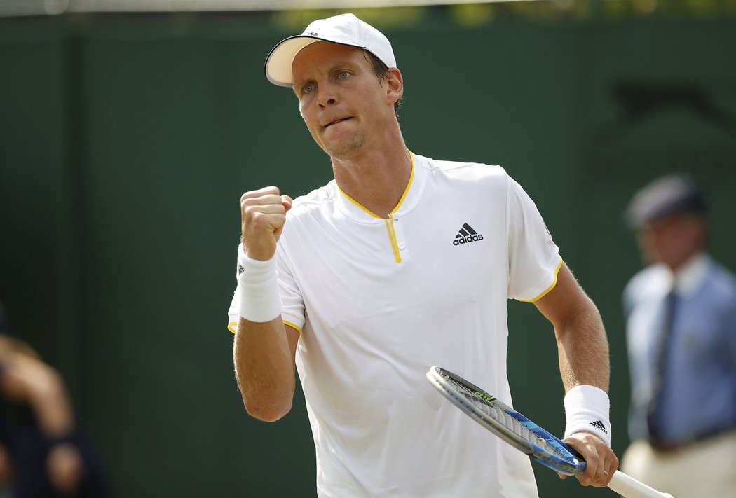 Tomáš Berdych ve 2. kole Wimbledonu zdolal Američana Harrisona