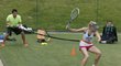 Ruská tenisová kráska Maria Šarapovová ukázala, jak maká v tréninku
