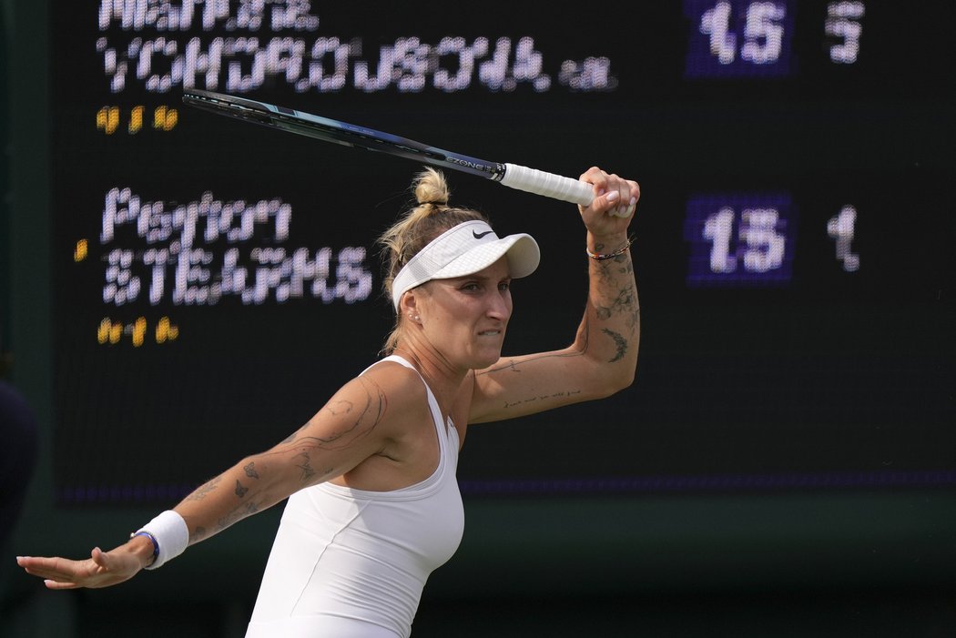 Markéta Vondroušová postoupila do druhého kola Wimbledonu