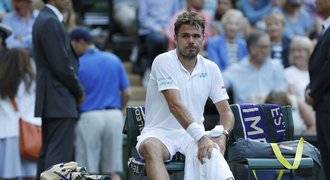 Úvodní šok ve Wimbledonu. V prvním kole vypadl Švýcar Wawrinka!