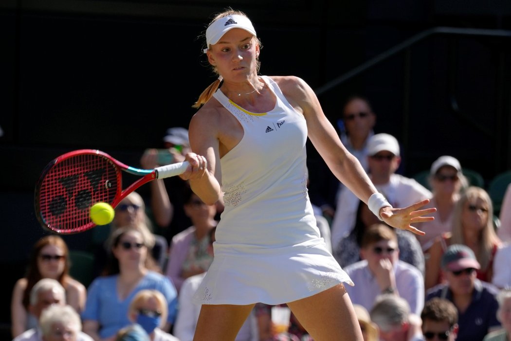 Jelena Rybakinová si zahraje ve finále Wimbledonu