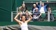 Barbora Strýcová předvedla v osmifinále Wimbledonu proti Elise Mertensové úžasný výkon