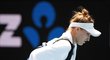 Markéta Vondroušová v zápase 1. kola Australian Open