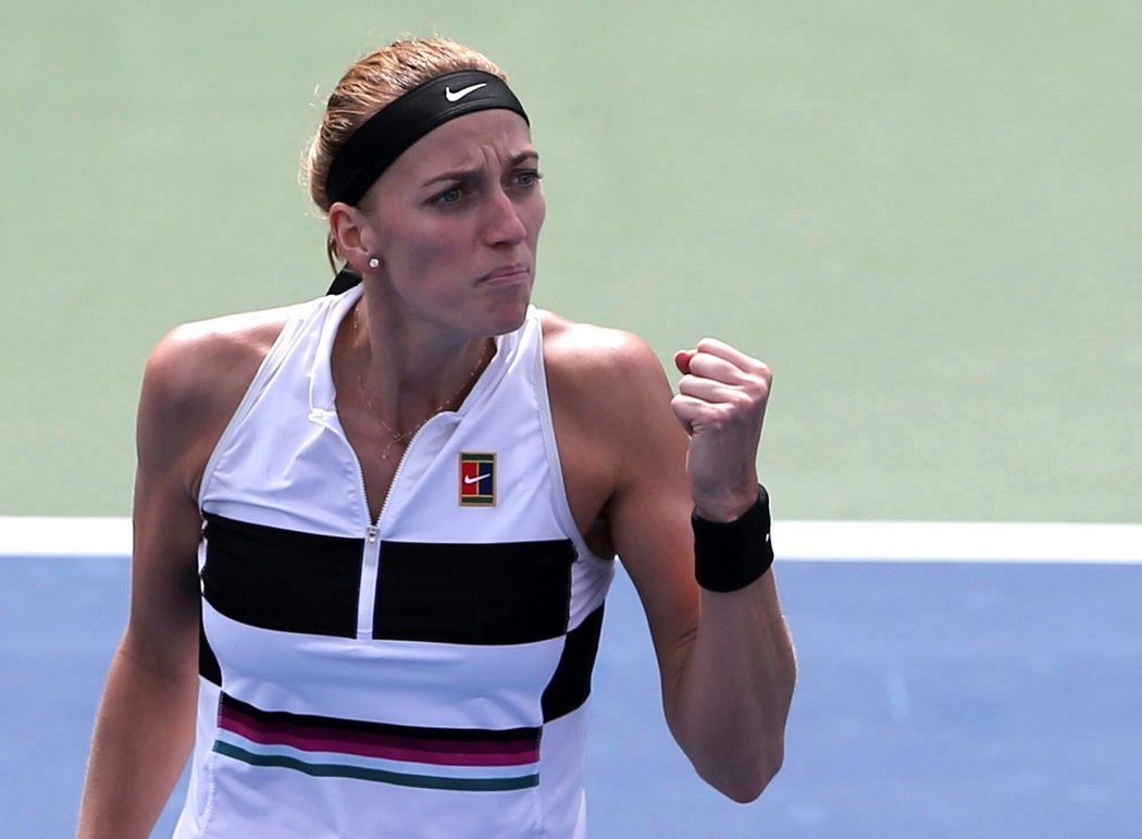 Petra Kvitová postoupila v Dubaji do osmifinále