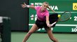 Petra Kvitová během osmifinále v Indian Wells