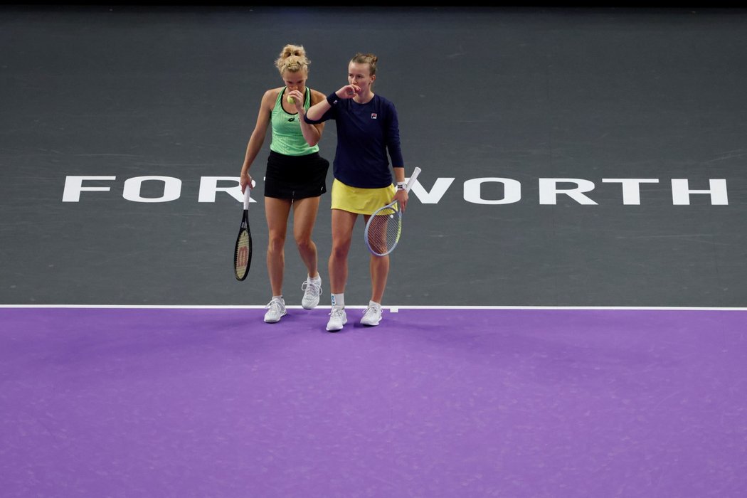 Kateřina Siniaková s Barborou Krejčíkovou padly ve finále Turnaje mistryň