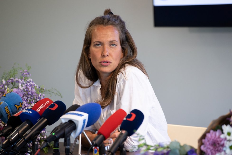 Šampionka čtyřhry ve Wimbledonu Barbora Strýcová