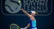 Barbora Krejčíková na turnaji WTA v Dubaji 2021