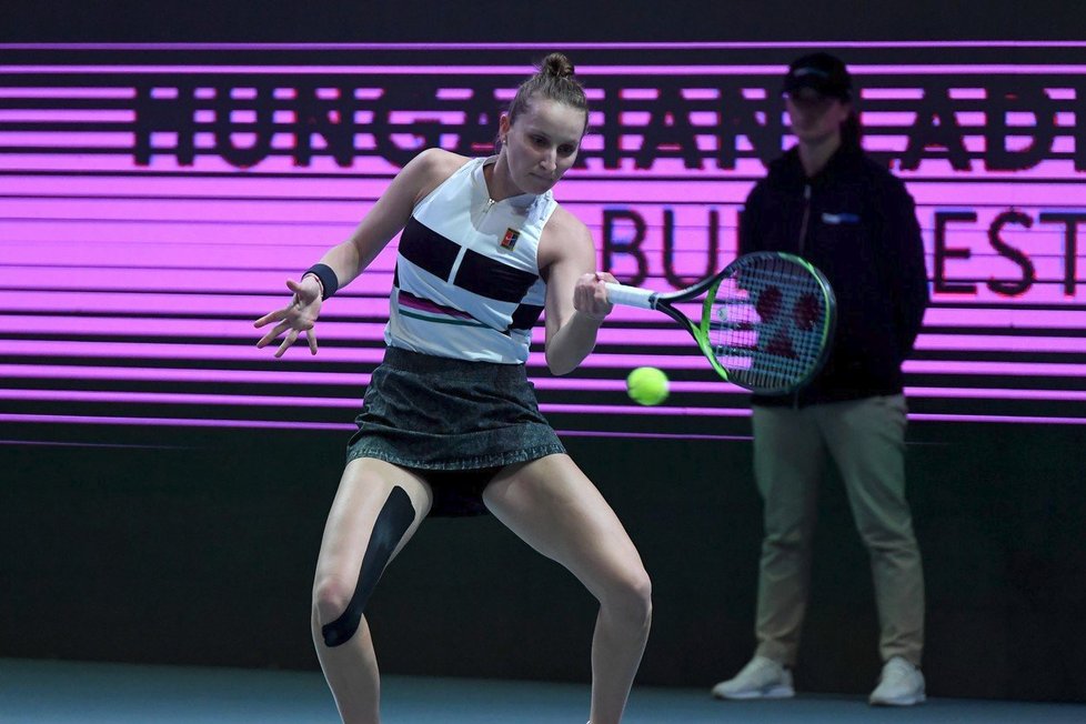 Markéta Vondroušová má na turnaji v Maďarsku vynikající formu, zahraje si druhé finále na okruhu WTA v kariéře