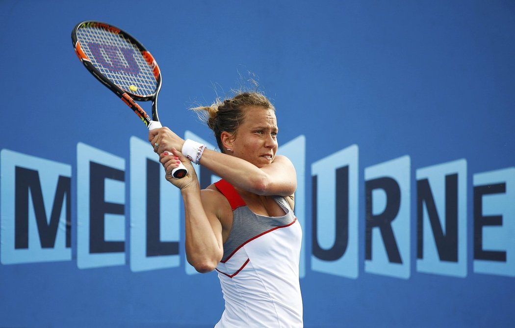 Barbora Záhlavová-Strýcová hraje na Australian Open s dvojnásobnou vítězkou turnaje Viktorií Azarenkovou z Běloruska