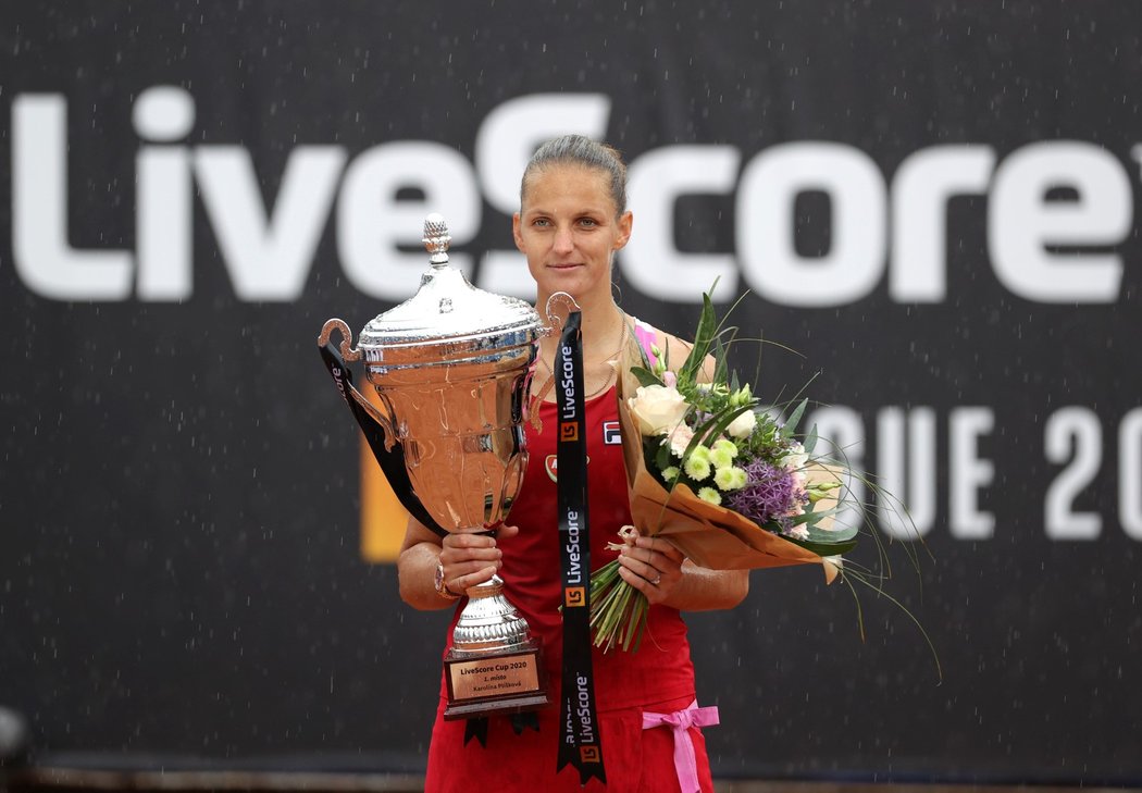 Karolína Plíšková vyhrála LiveScore Cup na pražské Štvanici