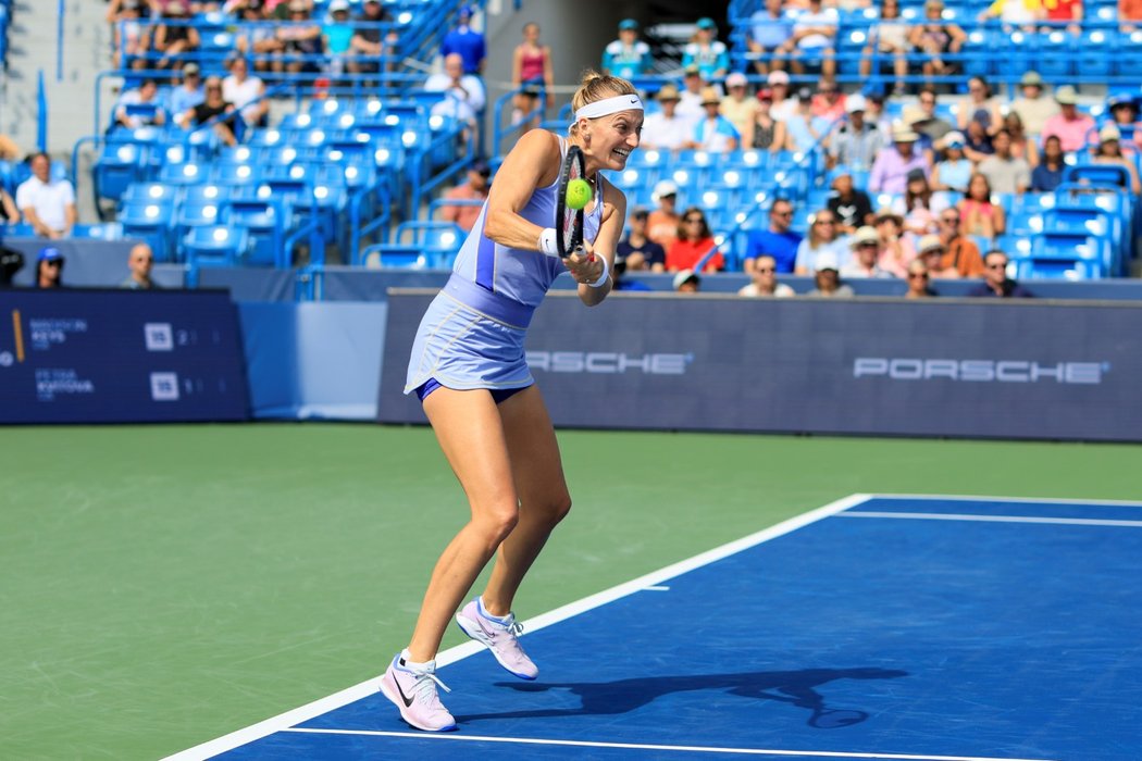 Petra Kvitová postoupila poprvé do finále turnaje v Cincinnati