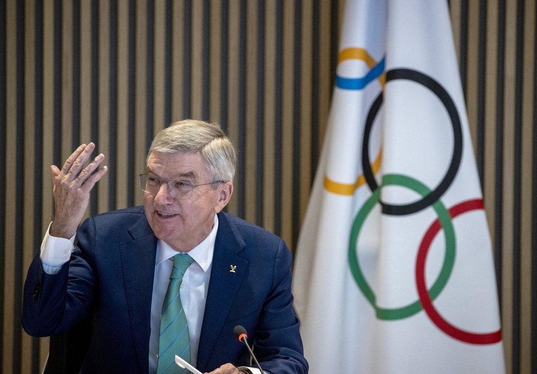 Šéf Mezinárodního olympijského výboru Thomas Bach šokoval kritikou ukrajinských sportovců