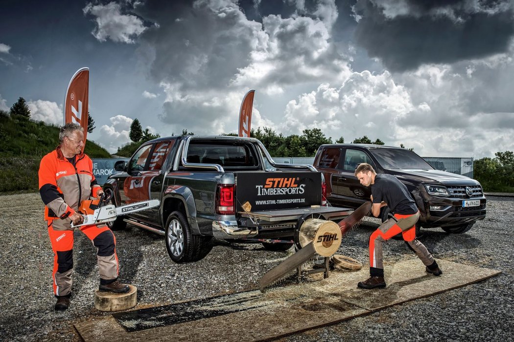 Mistrovství světa ve Stihl Timbersports se letos koná poprvé v Praze