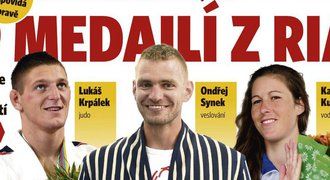 Deník Sport tipuje: Češi z Ria přivezou DEVĚT medailí, z toho tři zlata