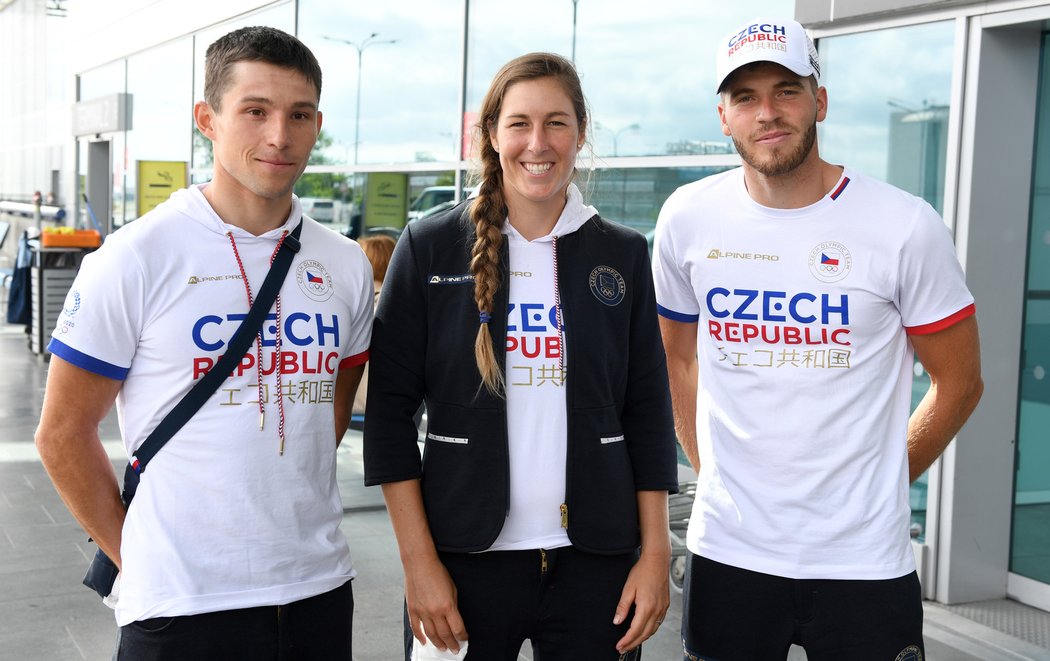 První trio českých sportovců odletělo do Tokia