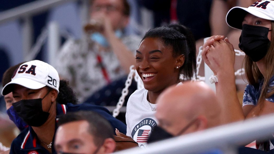 Americká gymnastka Simone Bilesová nakonec zasáhne do dění na olympijských hrách v Tokiu