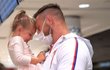 Přivítání s dcerkou Marianou Přivítání s dcerkou Marianou