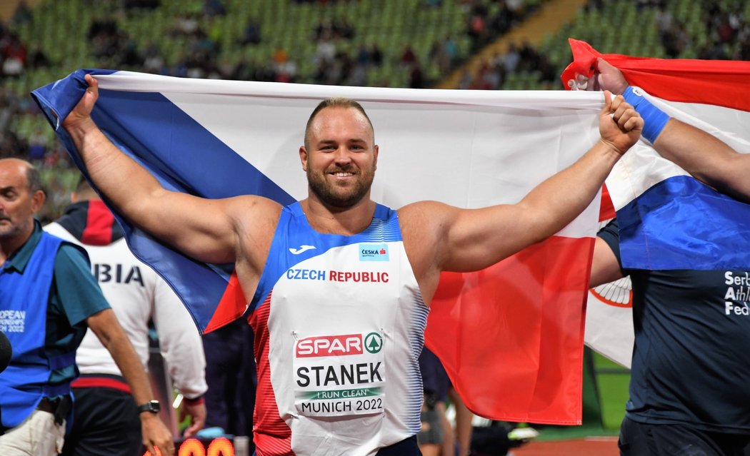Tomáš Staněk po zisku bronzové medaile na ME v Mnichově