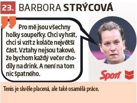 23. Barbora Strýcová