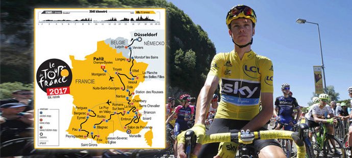 Tour de France se chystá na 104. ročník