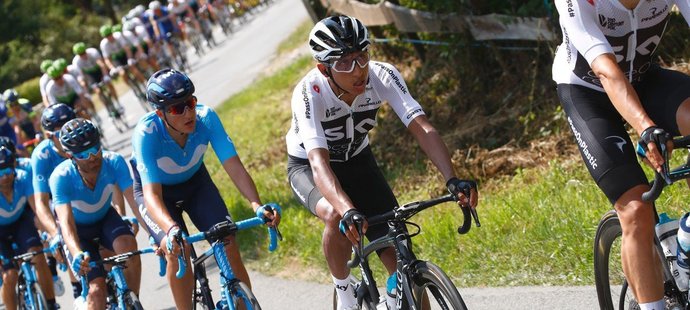 Egan Bernal je největším favoritem na zisk bílého trikotu pro nejlepšího mladého jezdce