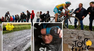 Tour de PÁD. Na vodě a kostkách se létalo přes řidítka, tekla krev