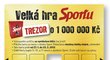 Nová soutěž deníku Sport: Otevřete Trezor, ve kterém je 1 milion Kč!