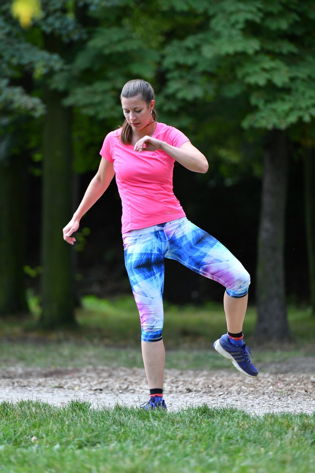 Kateřina Zítková trénuje na triatlon.
