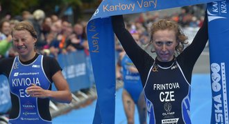 Triatlon ve Varech ovládla Frintová: Bylo to hlavně o tom nespadnout