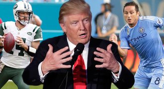 Trump a sport? Může ovlivnit anglické fotbalisty, NFL i olympiádu