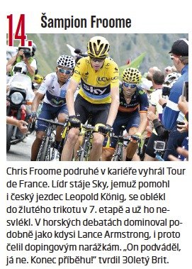 14. Šampion Froome