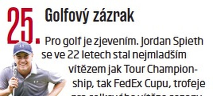 25. Golfový zázrak