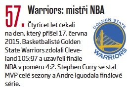 57. Warriors: mistři NBA