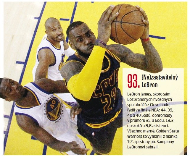 93. (Ne)zastavitelný LeBron