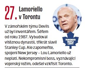 27. Lamoriello v Torontu