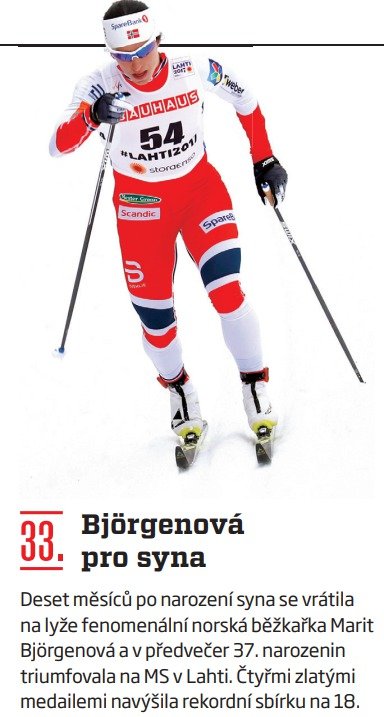 33. Björgenová pro syna