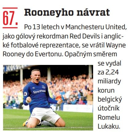 67. Rooneyho návrat