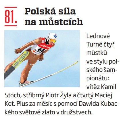 81. Polská síla na můstcích