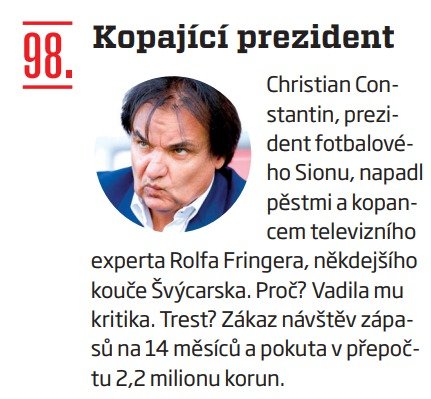 98. Kopající prezident