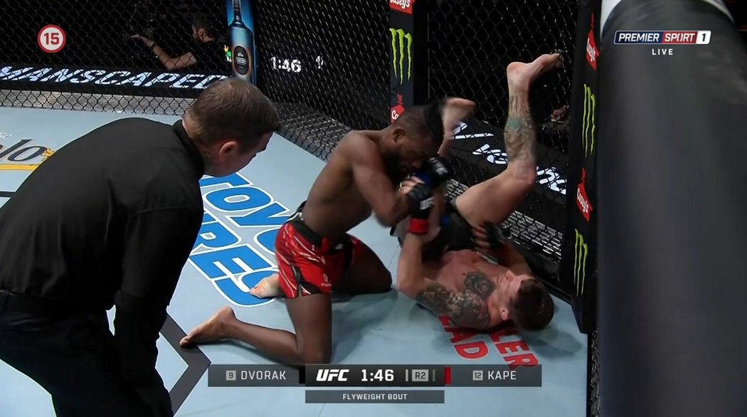 David Dvořák v UFC na body podlehl Manelu Kapovi