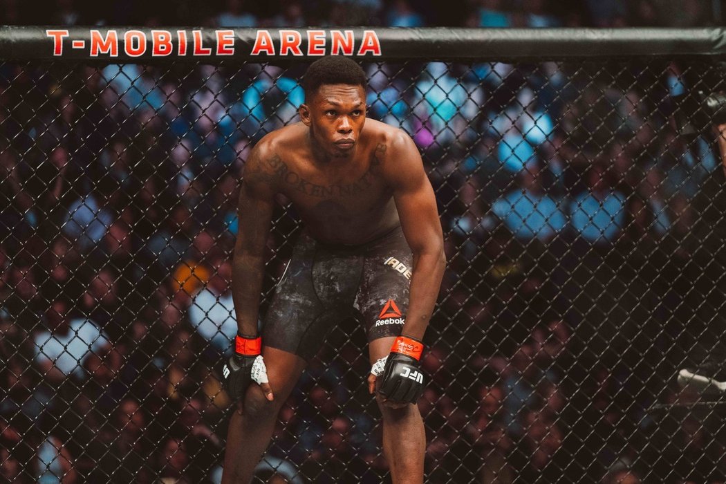 Bojovník Israel Adesanya