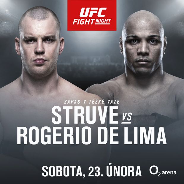 Struve se utká s Rogerio de Limou Struve se utká s Rogerio de Limou