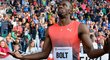 Usain Bolt na Zlaté tretře v roce 2016