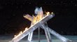 Kanadská rychlobruslařka Catriona Le May Doanová se dočkala svého zapálení olympijského ohně - i když při slavnostním zakončení