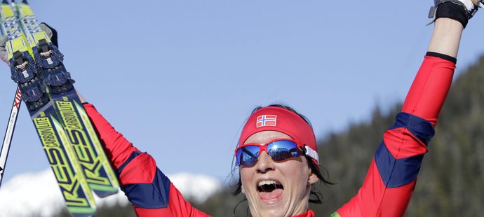 Marit Björgenová slaví své druhé vancouverské zlato