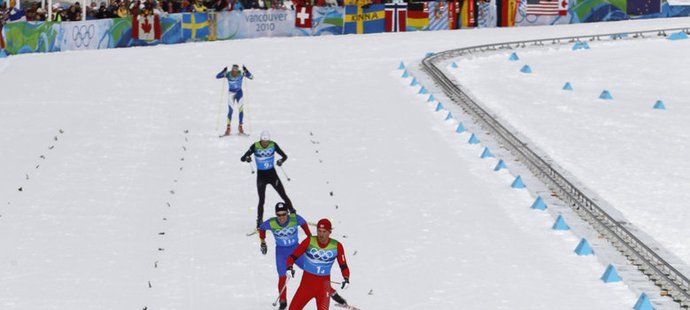 Petter Northug dojíždí do cíle