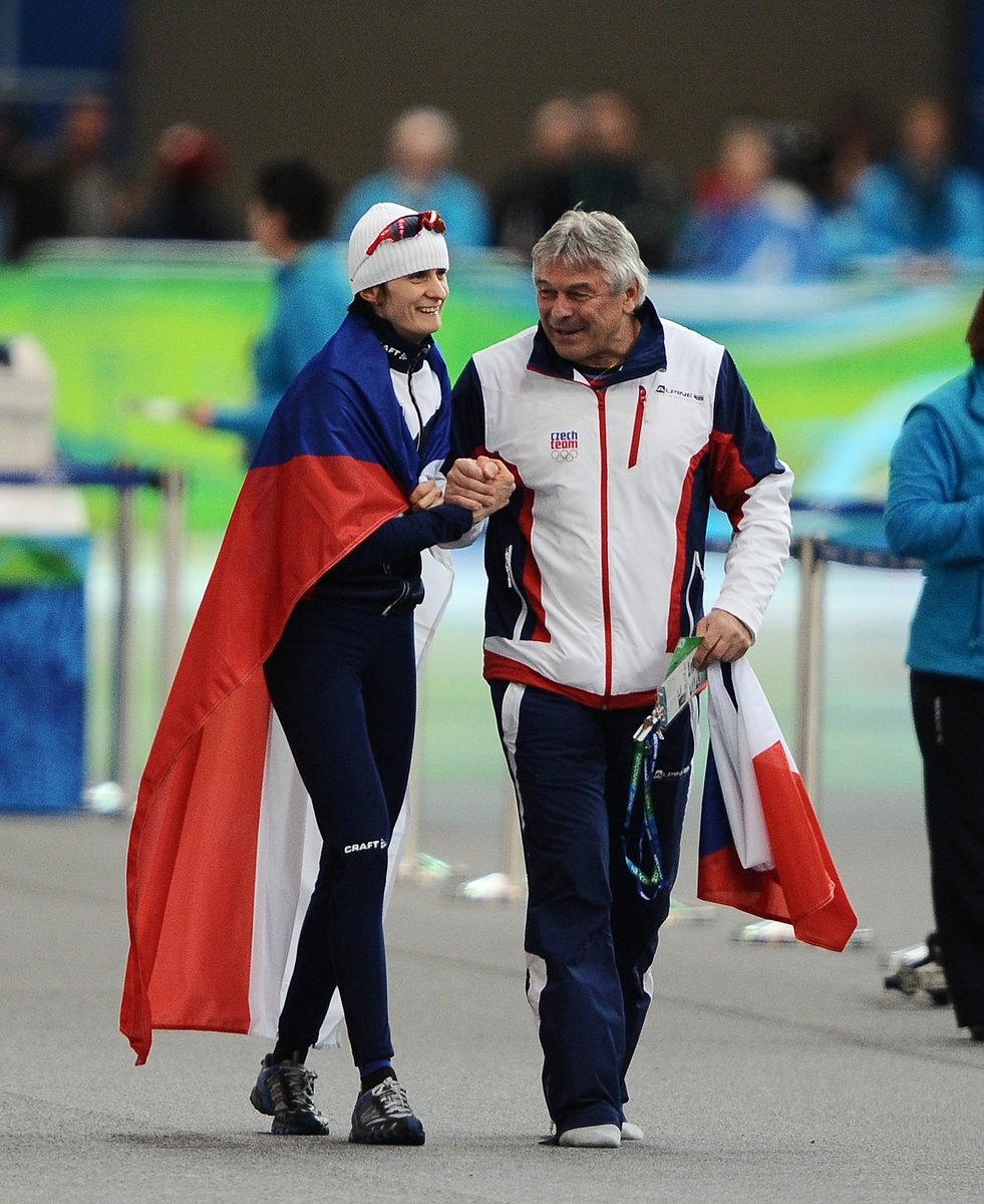 Martina Sáblíková s koučem Novákem slaví překvapivý bronz