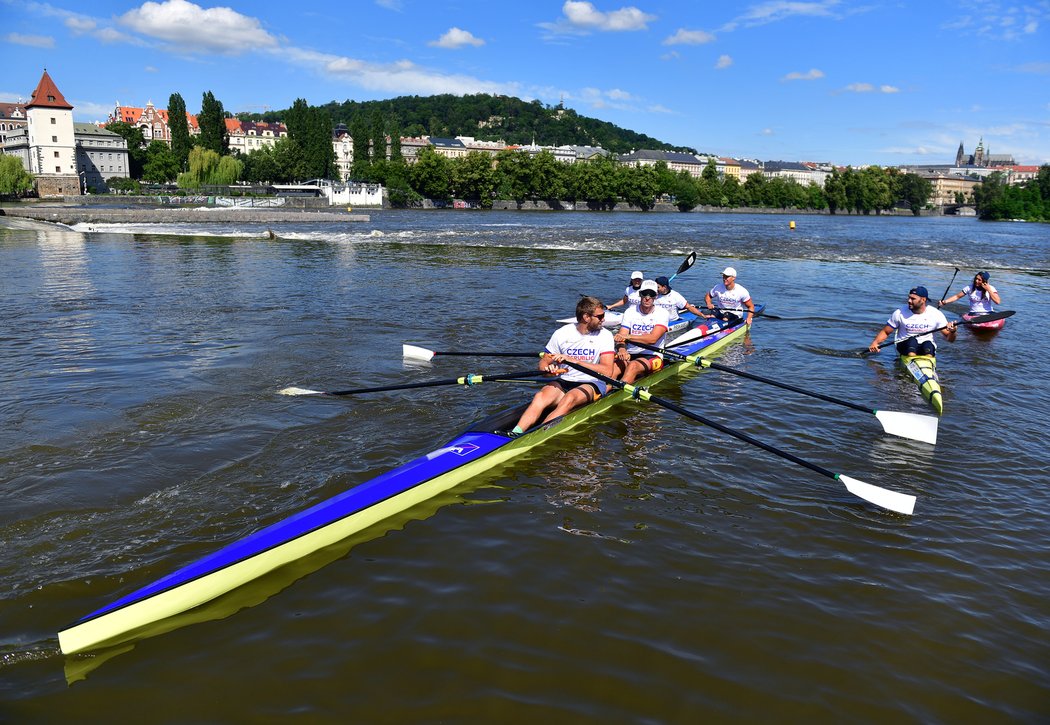 Jakub Podrazil a Ondřej Synek. Dvojskif pro OH v Tokiu, ale pojede se?