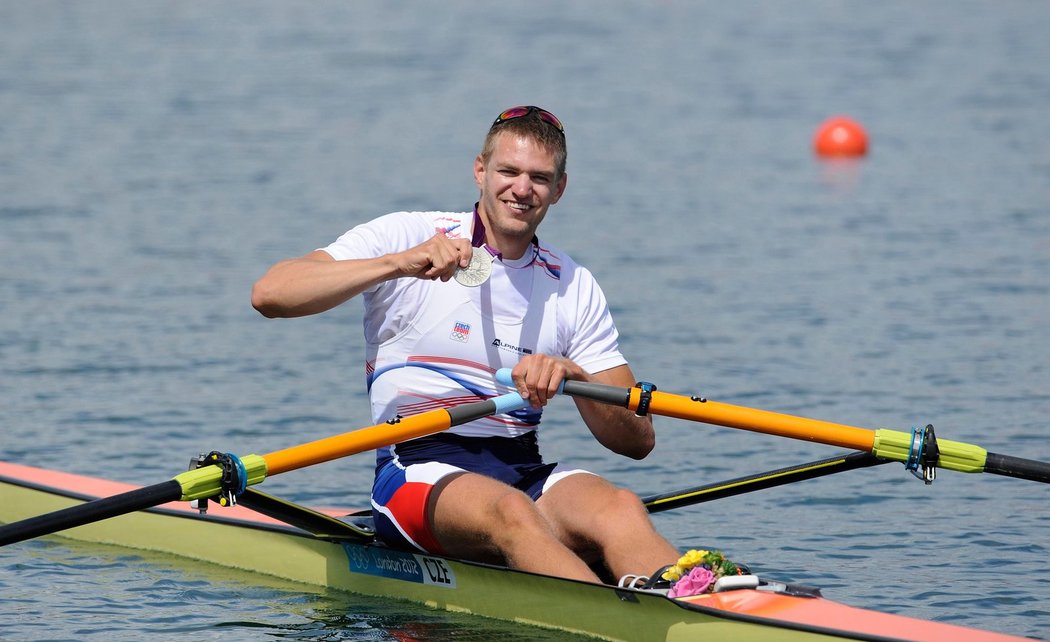 Ondřej Synek se stříbrnou olympijskou medailí z Londýna